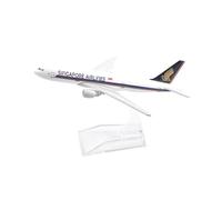 Modelo de avión 16 Cm para Singapore Airlines Boeing B747 Modelo De Avión Modelo De Avión De Metal Fundido Modelo 1:400(Singapore B777)