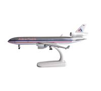 Modelo de avión 18-20 CM para 9air Boeing 737 Modelo De Avión De Metal Fundido A Presión Modelo De Avión Exhibición Estática Colección Regalo(American MD-11)
