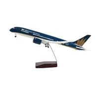 Modelo de avión 43 Cm para Vietnam Airlines Boeing 787 Modelo De Avión Escala 1/144 Modelo Resina Fundida Presión Colección Decorativa Aviones(with Light B787 43CM)