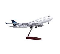 Modelo De Avión A Escala 47cm 1 150 para 747 B747 Garuda, Juguete Aleación Plástico Resina, Artesanías Coleccionables Kit de Juego de Pasatiempo