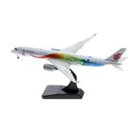 Modelo de avión Adecuado para China International Airlines Star Alliance Airbus A350-900 Modelo De Avión Fundido Presión A Escala 1:400 con Aletas hacia Abajo