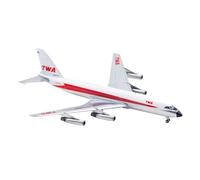 Modelo de avión Aleación Escala 1:200 para Modelo Coleccionable De Avión De Metal Fundido A Presión TWA Convair CV-880 N824TW