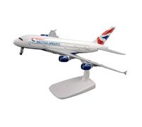 Modelo de avión aleación fundida a presión A380 18cm Escala 1/400 Juguete colección Adornos Decorativos para el hogar Juego de Pasatiempos en Miniatura