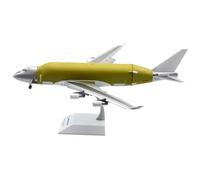 Modelo de avión Avión Aleación 1:200 para Boeing 'BareMetal' B747-400LCF Avión Fundido A Presión Jet Modelo N7478C con Solapas hacia Abajo