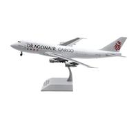 Modelo de avión Avión Coleccionable De Aleación 1:200 para DRAGONAIR Cargo 20. ° Boeing B747-400, Avión Fundido A Presión, Modelo Jet B-KAB