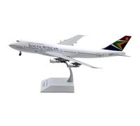 Modelo de avión Avión Coleccionable De Aleación 1:200 para Las Vías Aéreas Sudafricanas Boeing B747-300 Avión Fundido A Presión Modelo Jet ZS-Sat