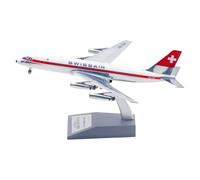 Modelo de avión Avión Coleccionable De Aleación 1:200 para Swissair Convair CV-990, Avión Fundido A Presión Pulido, Modelo Jet HB-ICM