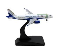 Modelo de avión Avión Coleccionable De Aleación 1:400 para Airbus, El Primer Modelo De Avión Fundido A Presión A320 P2F del Mundo, D-AAES con Soporte