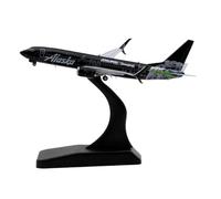 Modelo de avión Avión Coleccionable De Aleación 1:400 para Alaska Airlines Boeing B737-800 Modelo De Avión Fundido A Presión