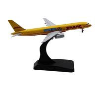 Modelo de avión Avión Coleccionable De Aleación 1:400 para DHL Airlines Thank You Boeing B757-200 Avión Fundido A Presión Modelo Jet G-DHKF