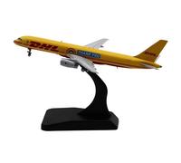 Modelo de avión Avión Coleccionable De Aleación 1:400 para DHL Airlines Thank You Boeing B757-200 Avión Fundido A Presión Modelo Jet G-DHKF