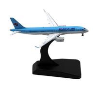 Modelo de avión Avión Coleccionable De Aleación 1:400 para Korean Air Skyteam Bombardier CS300, Avión Fundido A Presión, Modelo Jet HL7201