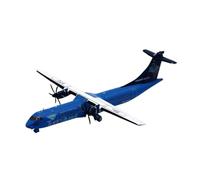 Modelo de avión Avión Coleccionable De Aleación Escala 1:400 para LH4258 Tudo Azul Airlines ATR72-500 Modelo De Avión De Metal Fundido A Presión