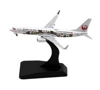 Modelo de avión Avión Coleccionable De Aleación, Regalo 1:400 para Japón TransOcean Air Boeing B737-800, Modelo De Avión Fundido A Presión