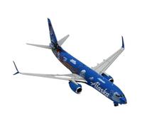 Modelo de avión Avión De Exhibición De Colección De Aleación 1:200 para Alaska Airlines Boeing B737-800 Avión Fundido A Presión Jet Modelo N537AS