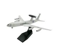 Modelo de avión Avión De Un Solo Avión A Escala 1/200 para Modelo Avión Metal Fundido A Presión, Modelo De Avión De Alerta Temprana E-3 Sentinel