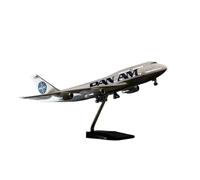 Modelo de avión Avión Escala 1/150 para B747 Pan Am Modelo W, Lámpara Y Rueda, Modelo De Resina Fundido A Presión,Regalo Exhibición De Colección(with Light)