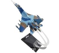 Modelo de avión Caza A Escala 1/72 para F-20 MiG 29 SU-35 Flying Leopard F117 F22, Modelo De Avión Fundido A Presión, Pantalla Estática(SU-27)