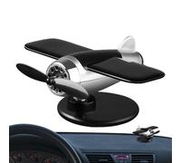 Modelo De Avión con Energía Solar, Decoración de Coche con Aeronave de Energía Solar, Figuras Automotrices Que Funcionan con Sol para Sedán, Camión Y Furgoneta