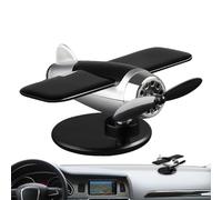Modelo De Avión con Energía Solar,Decoración Giratoria con Energía Solar para Coche - Helicóptero Decorativo | Figura para Salpicadero Operada por Luz Solar en Estantería o Escritorio de Interior