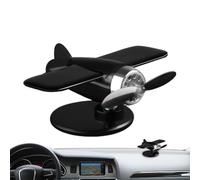 Modelo De Avión con Energía Solar,Modelo Decorativo De Helicóptero Solar Giratorio | Figura Decorativa para Tablero De Automóvil - Regalo para Mujeres, Hombres y Padres