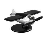 Modelo De Avión con Energía Solar,Modelo Decorativo De Helicóptero Solar Giratorio - Figura para Salpicadero Operada por Luz Solar en Estantería o Escritorio de Interior