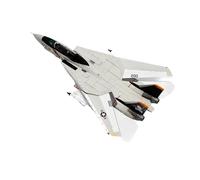 Modelo De Avión De Aleación Fundido A Presión A Escala 1/100 del F-14 F14 VF-84 Tomcat F15 EG33 Juguete De Colección Aficionados Militares(F14)