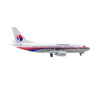 Modelo de avión de aleación Malaysia Airlines B737-500 9M-FH a Escala 1:200, Producto Terminado, Juguete de colección.