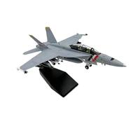Modelo de avión De Caza De Metal De La Fuerza Aérea F18 Grumman F/A-18F Escala 1/100 para Colección para Apasionados De La Aviación