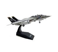 Modelo De Avión De Combate F-14 Tomcat Simulación De Aleación Alas Móviles Ruedas Juguetes Coleccionables Escala 1:100