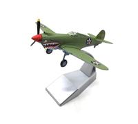 Modelo De Avión De Combate P-40 Tomahawk A Escala 1:72 Soporte De Exhibición De Pistón Avión De Aleación Coleccionable Aficionados Militares