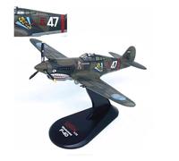Modelo De Avión De Combate P-40C Warhawk Flying Tigers Escala 1:72 Fundido A Presión Juguete De Aleación Mornament Aficionados Militares(Style 4)