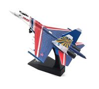 Modelo De Avión De Combate Ruso Su-35 Escala 1/100,Modelo Militar De Metal Fundido Presión,Modelo De Avión Estático Coleccionable(Su35 Performing)