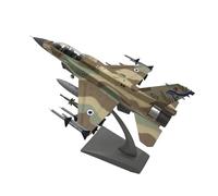 Modelo De Avión De Metal Fundido A Presión con Soportes para Juego Simulación F-16I Y F-16D Fighting Falcon Escala 1:72 Aficionados Militares
