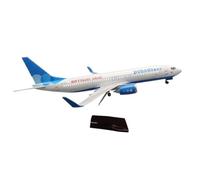 modelo de avión de pasajeros 47cmb737 Russian Victory Airlines modelo de avión a escala 1/200, conjunto de modelos de avión es adecuado for exhibición de colección de modelos modelo en miniatura(Withl