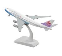 Modelo de avión de pasajeros Adecuado for China Airlines Boeing 747 Avión de aviación fundición a presión Modelo de Metal 20cm Modelo de avión Escala 1/300 Conjunto Modelo en Miniatura