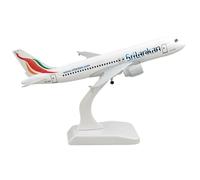Modelo de avión de pasajeros Adorno de avión de aleación de Metal de 20 cm A320 SriLankan Airlines, Modelo de avión 1/400, Modelo de avión de Metal Fundido a presión. Modelo en Miniatura