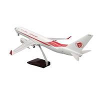 modelo de avión de pasajeros Avión de colección de 47 cm A330 Argelia, modelo de avión de pasajeros, modelo de avión de juguete de aleación, modelo de avión fundido a presión, exhibición de modelos de
