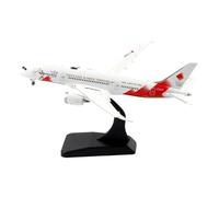 Modelo de avión de pasajeros Avión de colección de aleación 1:400, Boeing B787-8, Modelo de avión a reacción de aleación, Juguete de fundición a presión, réplica de piloto. Modelo en Miniatura