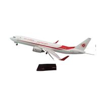 modelo de avión de pasajeros Avión de pasajeros A320 de Air Argelia de 47 cm, modelo de resina, juguete de avión de metal fundido a presión, colección de modelos de avión. modelo en miniatura(Nolight)