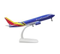 Modelo de avión de pasajeros For 20cm Scale Toy Model Planes B737 Southwest Model Airplane Plane Alloy Diecast Aircraft Model For Collection Modelo en Miniatura