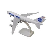 Modelo de avión de pasajeros For American Airlines, Pan American World Airline Pan Am Boeing 747 Modelo de avión 20 cm Juego de Aviones Modelo de Metal Fundido a presión Modelo en Miniatura