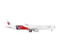 modelo de avión de pasajeros For colección, modelo de avión aeronáutico Boeing B777-300ER, avión de fundición a presión, modelo de avión a reacción, modelo de piloto de juguete, réplica. modelo en min