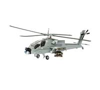 Modelo de avión de pasajeros For Modelo a Escala 1/72: helicóptero de Ataque Armado Apache AH64A Estadounidense, Modelo de avión de plástico, avión de aleación. Modelo en Miniatura
