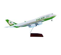 modelo de avión de pasajeros For modelo de avión, modelo de avión comercial de 47 cm, Boeing B747-400, modelo de avión de aleación, modelo a escala 1/150, kit de avión de fundición a presión modelo en