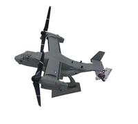 Modelo de avión de pasajeros Helicóptero de Transporte Anfibio de Metal Bell V-22 Osprey, Modelo de avión, Escala 1/72, de ala Variable, Fundido a presión. Modelo en Miniatura