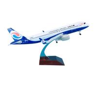 Modelo de avión de pasajeros Kit de avión de aleación de Metal Fundido a presión a Escala 1/400 for Airbus A320neo de 20 cm de Chongqing Aviation. Modelo en Miniatura