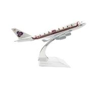 modelo de avión de pasajeros Modelo Plano De Avión Boeing 747 De Barco Dragón Tailandés De 16 Cm, Modelo De Avión De Metal Fundido A Presión A Escala 1/400, Adecuado For Colección De Modelos modelo en