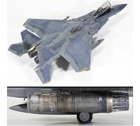 Modelo de avión de pasajeros Réplica de avión de aleación Great Wall L4817 a Escala 1/48 F-15C de la Fuerza Aérea de EE. UU. MSIP II - Modelo de avión de plástico Modelo en Miniatura