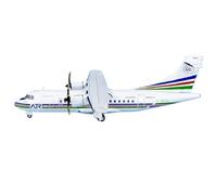 Modelo de avión de pasajeros Réplica de avión de Metal Fundido a presión ATR-42 a Escala 1:200, Modelo de avión, piloto Volando en el Aire. Modelo en Miniatura